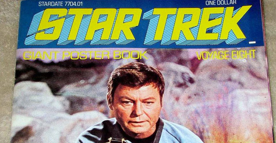 Okładka magazynu Star Trek